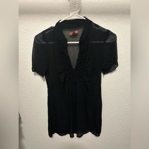 Semi worn. See through soft blouse